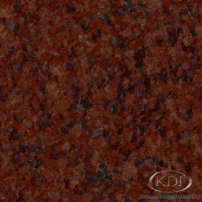 Ruby red granite