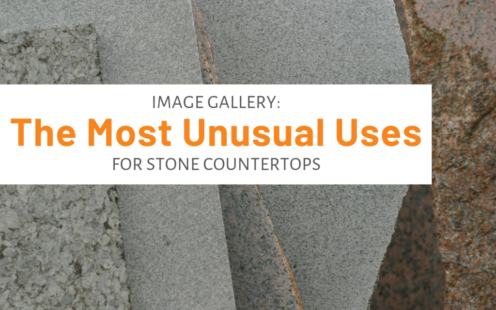 Featured image for "Image Gallery: Some Of The Most Unusual Uses For Stone Countertops" blog post